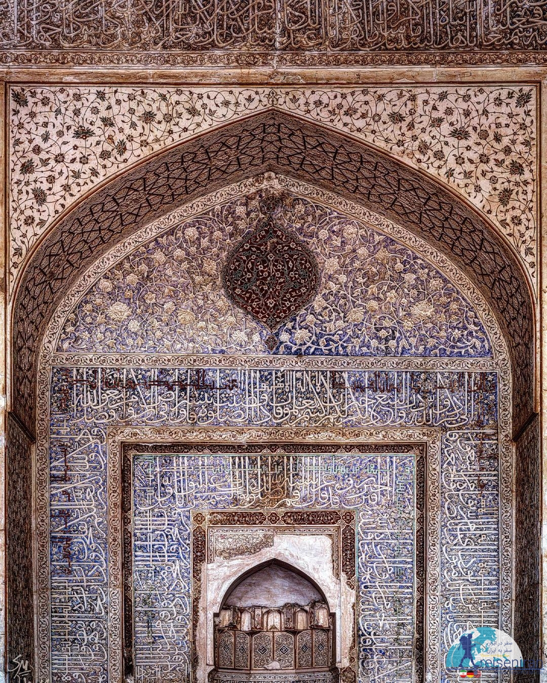 محراب اصلی مسجد جامع ساوه
