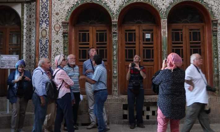 kashan touristen in den reisen iran