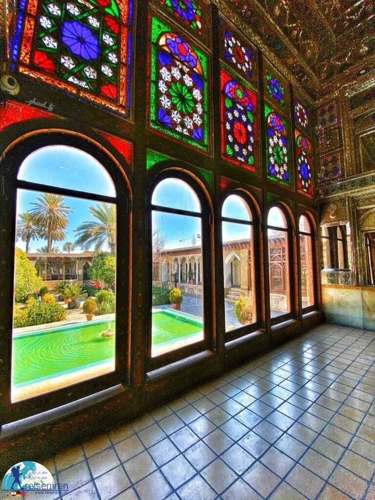 5دری عمارت زینت الملک شیراز