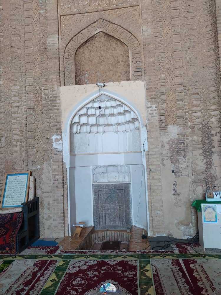 عکس محراب مسجد جامع گلپایگان