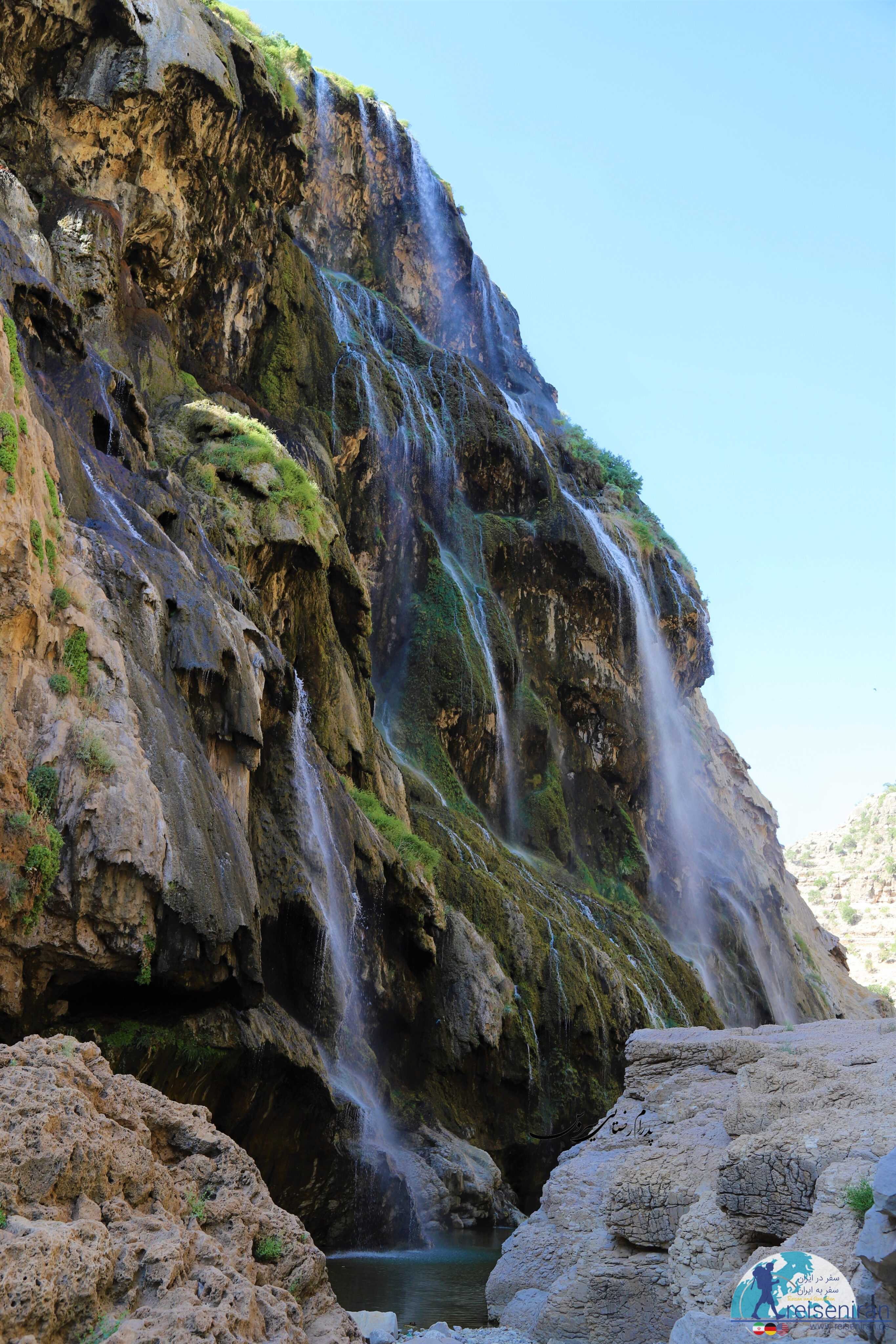 عکس آبشار کمردوغ کهکیلویه و بویراحمد