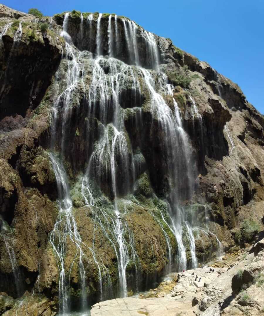 آبشار کمردوغ کهگیلویه