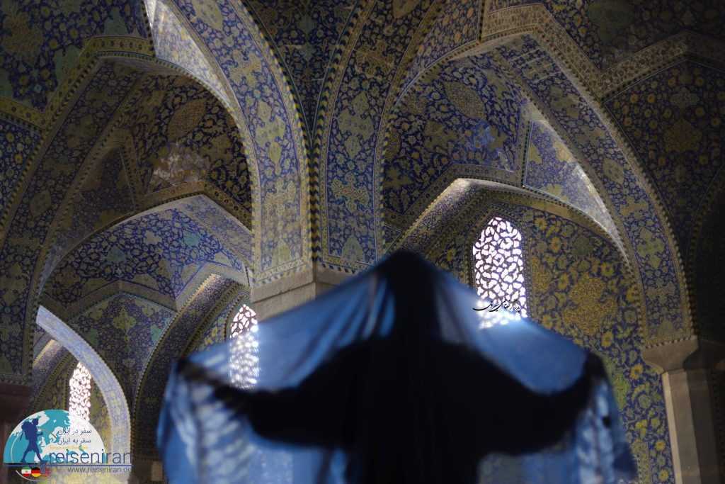 عکاسی در مسجد شاه اصفهان