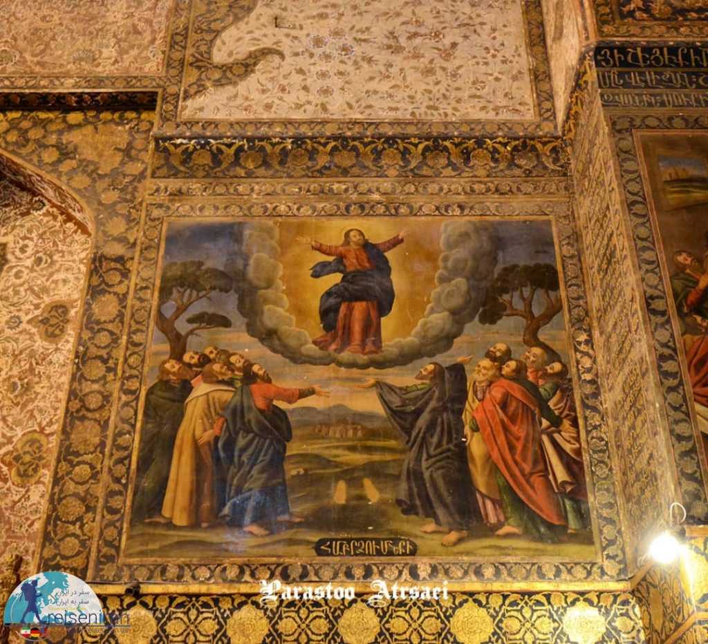 نقاشی های زیبای کلیسای بیت اللحم