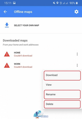 راهنمای استفاده از گوگل مپ در حالت آفلاین