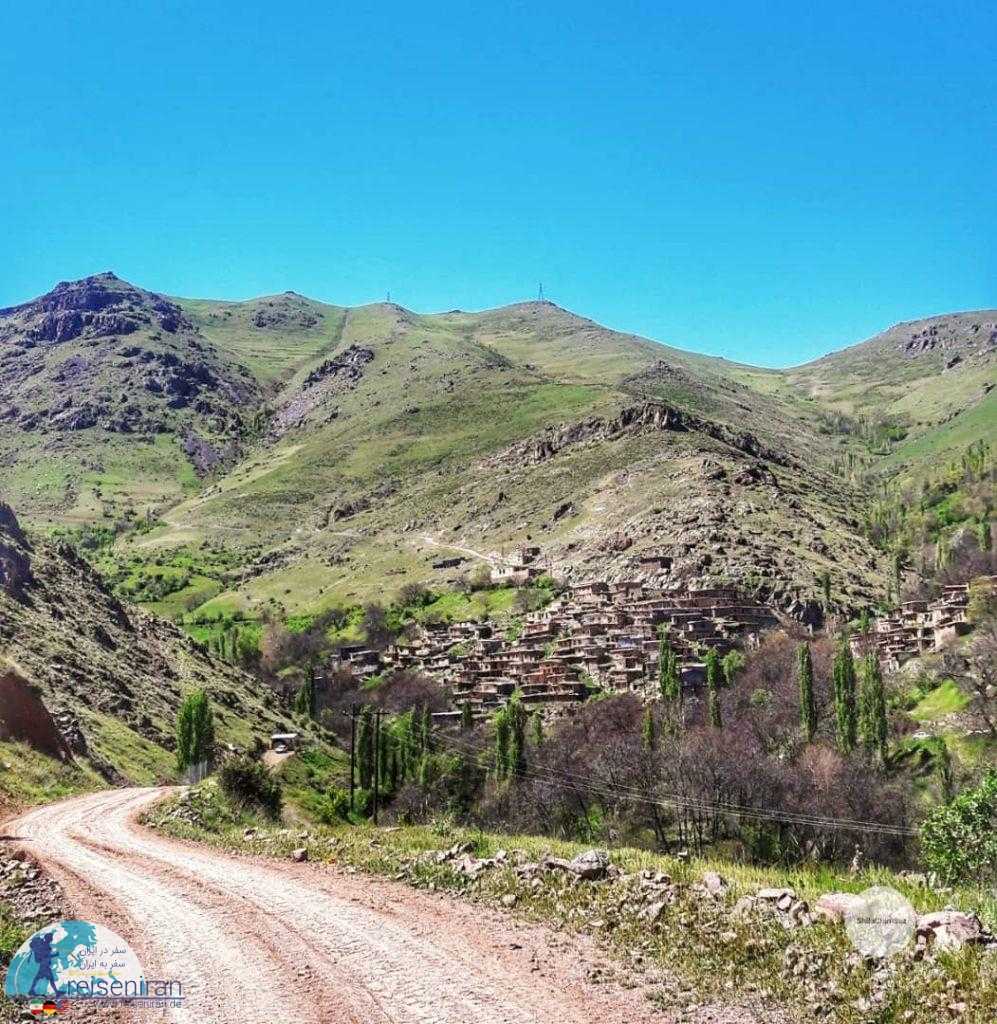 مسیر دسترسی به روستای شیلاندر زنجان