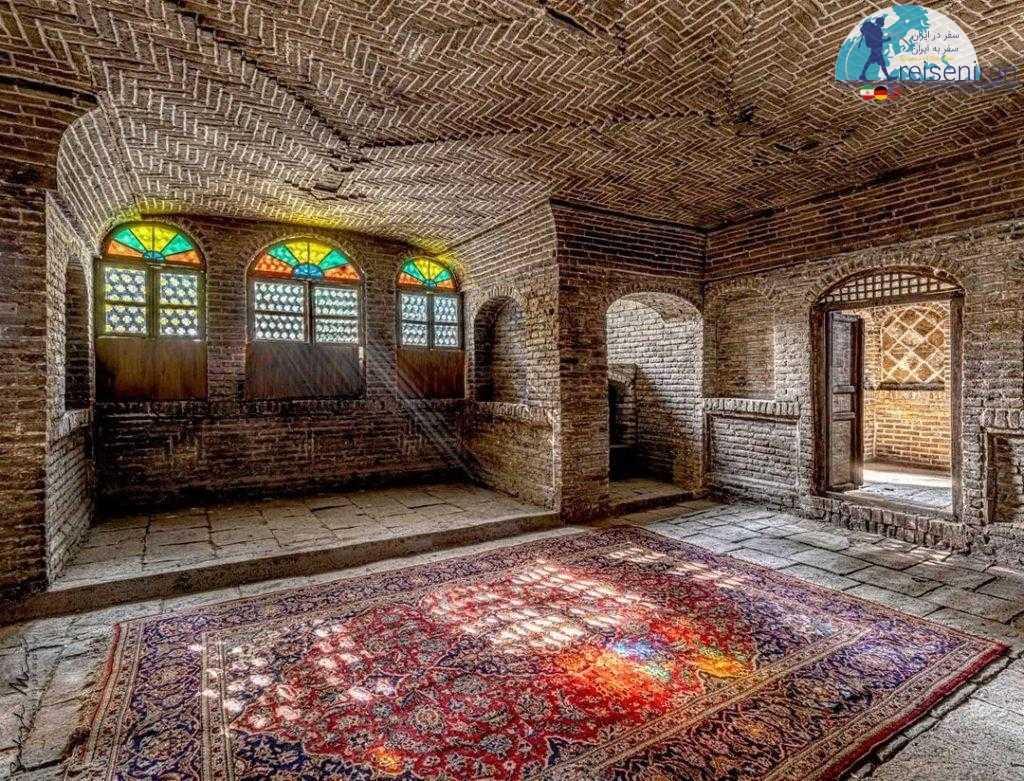 عکس زیرزمین خانه موتمن الاطبا تهران
