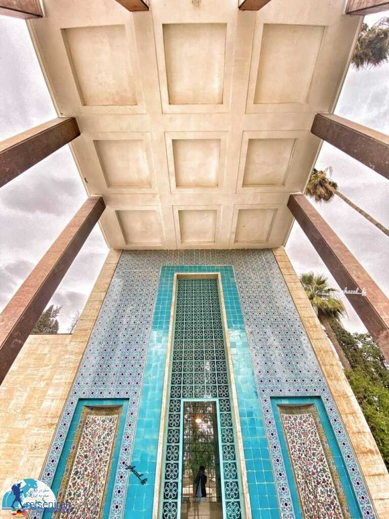 سقف محوطه آرامگاه سعدی