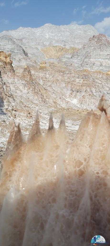 نمکهای گند نمکی جاشک بوشهر