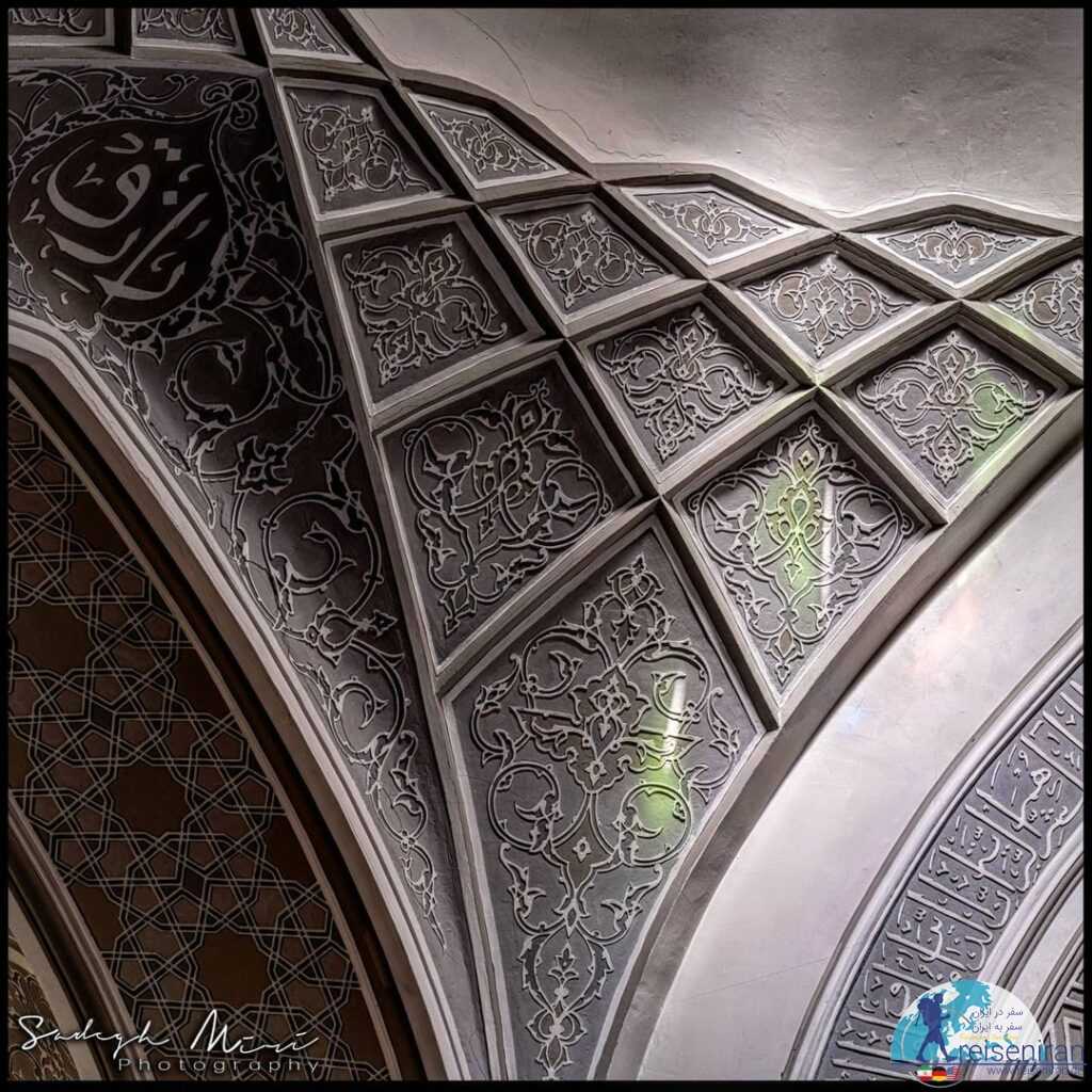 تزئینات مسجد سپهسالار