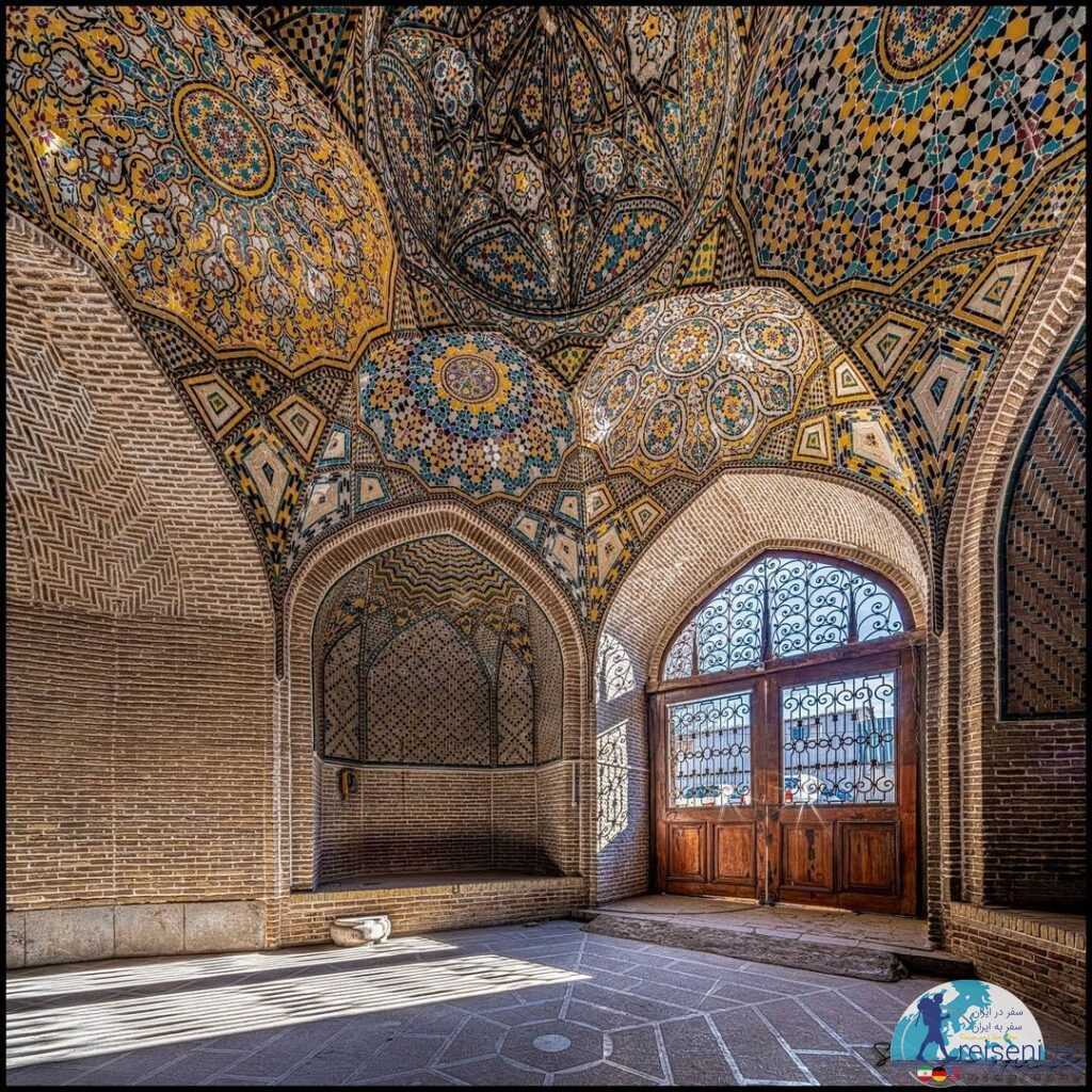 درب مسجد و مدرسه سپهسالار تهران