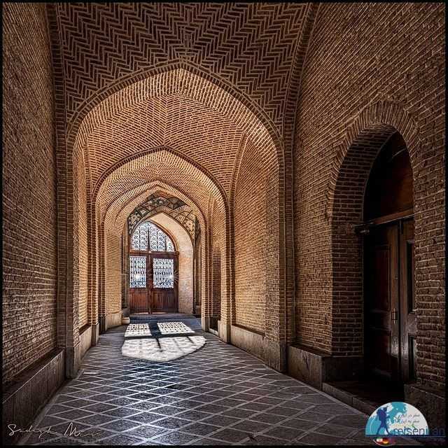 راهرو ورودی مسجد سپهسالار