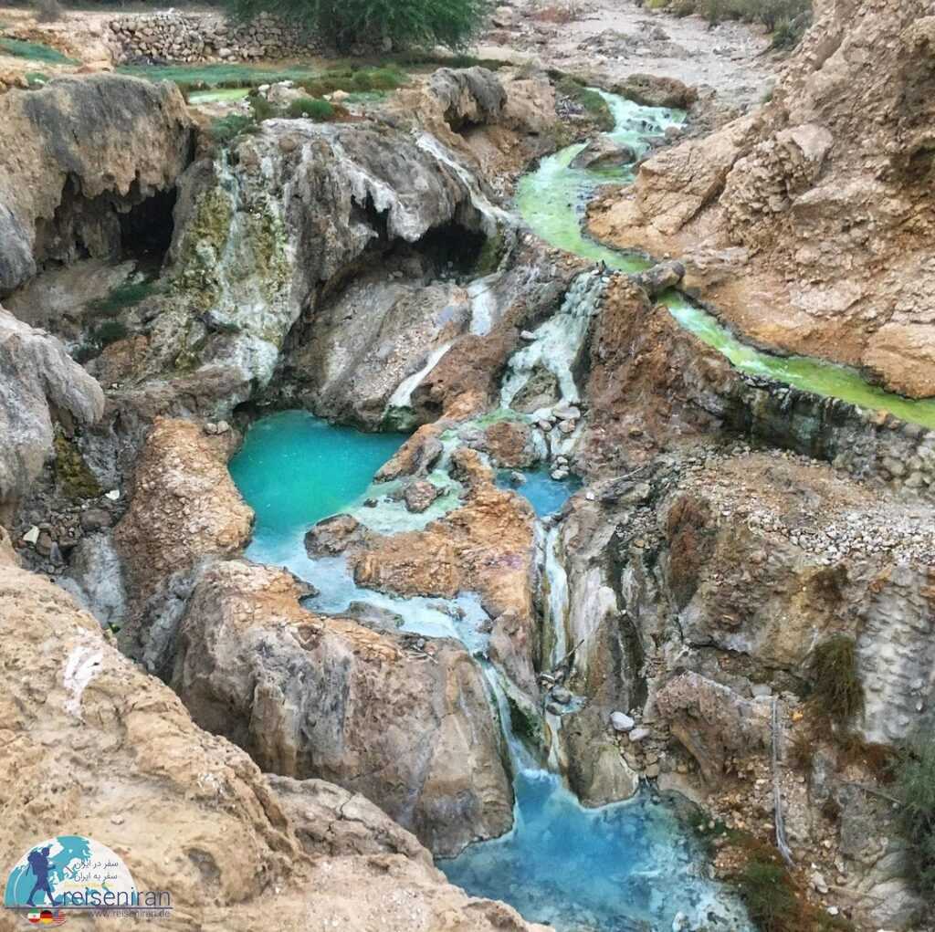 چشمه آب گرم گنو بندرعباس- جاهای دیدنی بندر بندرعباس - سفر در ایران