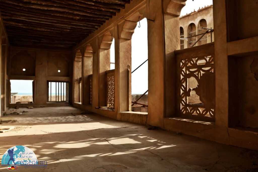 فضای قلعه المرزوقی مغویه بندر لنگه