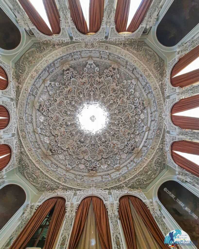 سقف زورخانه بانک ملی ایران
