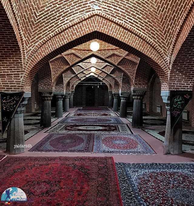 حال و هوای مسجد جامع تبریز