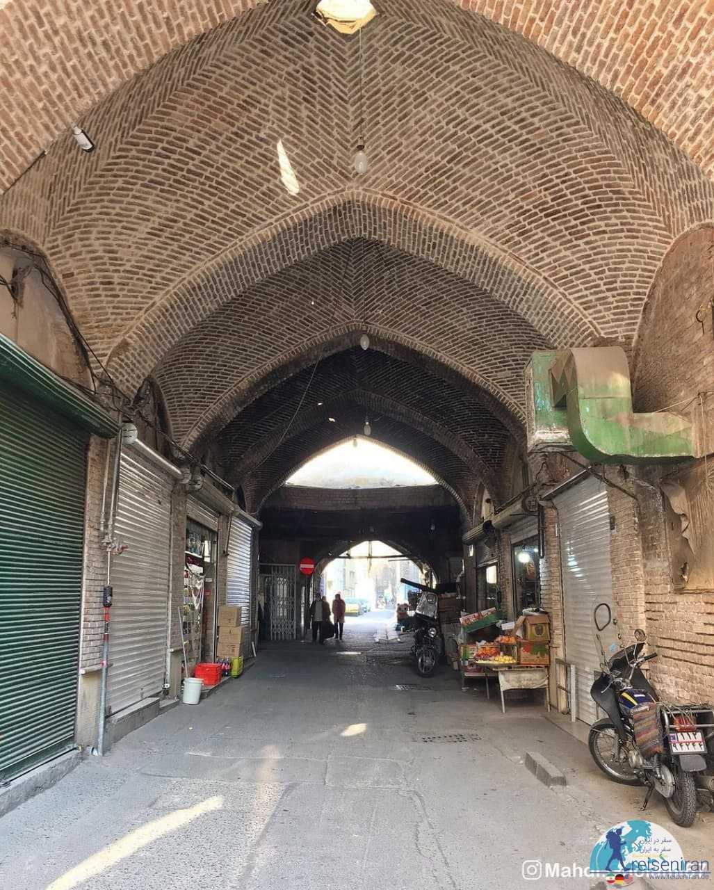 گذر چهارسوق چوبی تهران