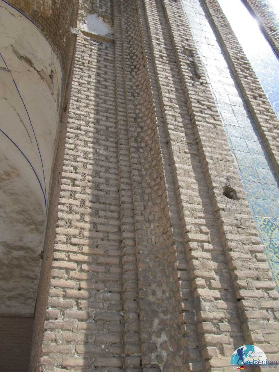 آجرکاری مسجد جامع قزوین