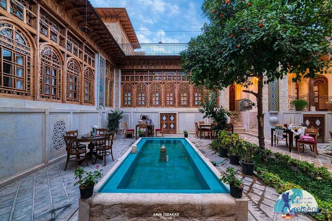 حوض هتل بوتیک ایرانمهر شیراز