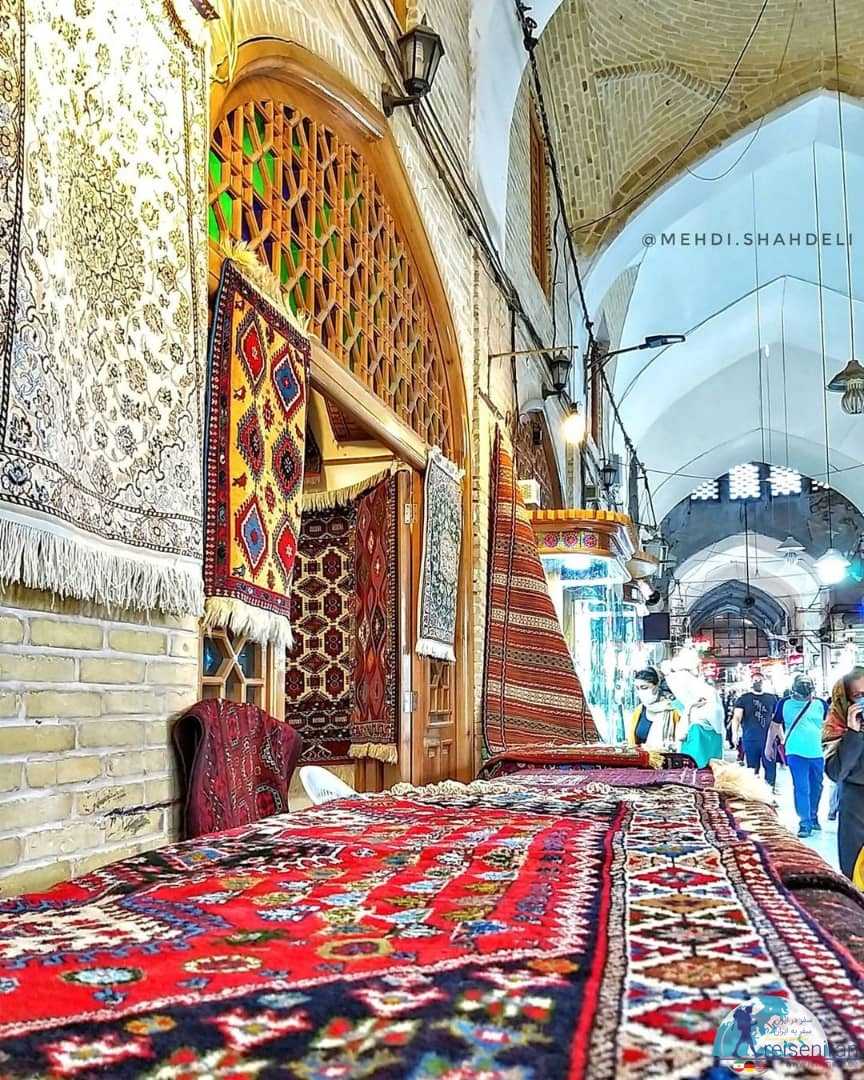 عکس بازار فرش اصفهان