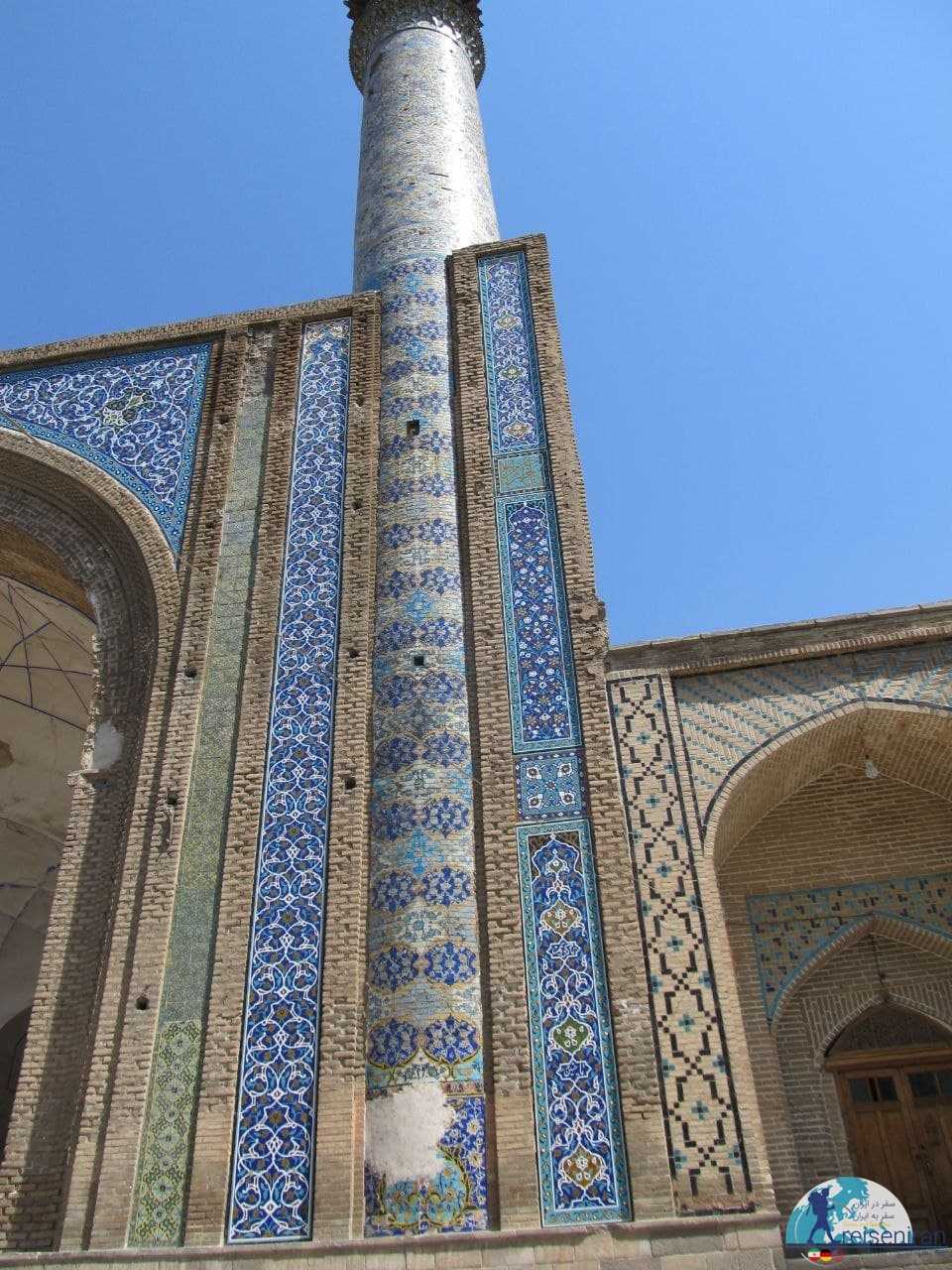 کاشیکاری مسجد جامع قزوین
