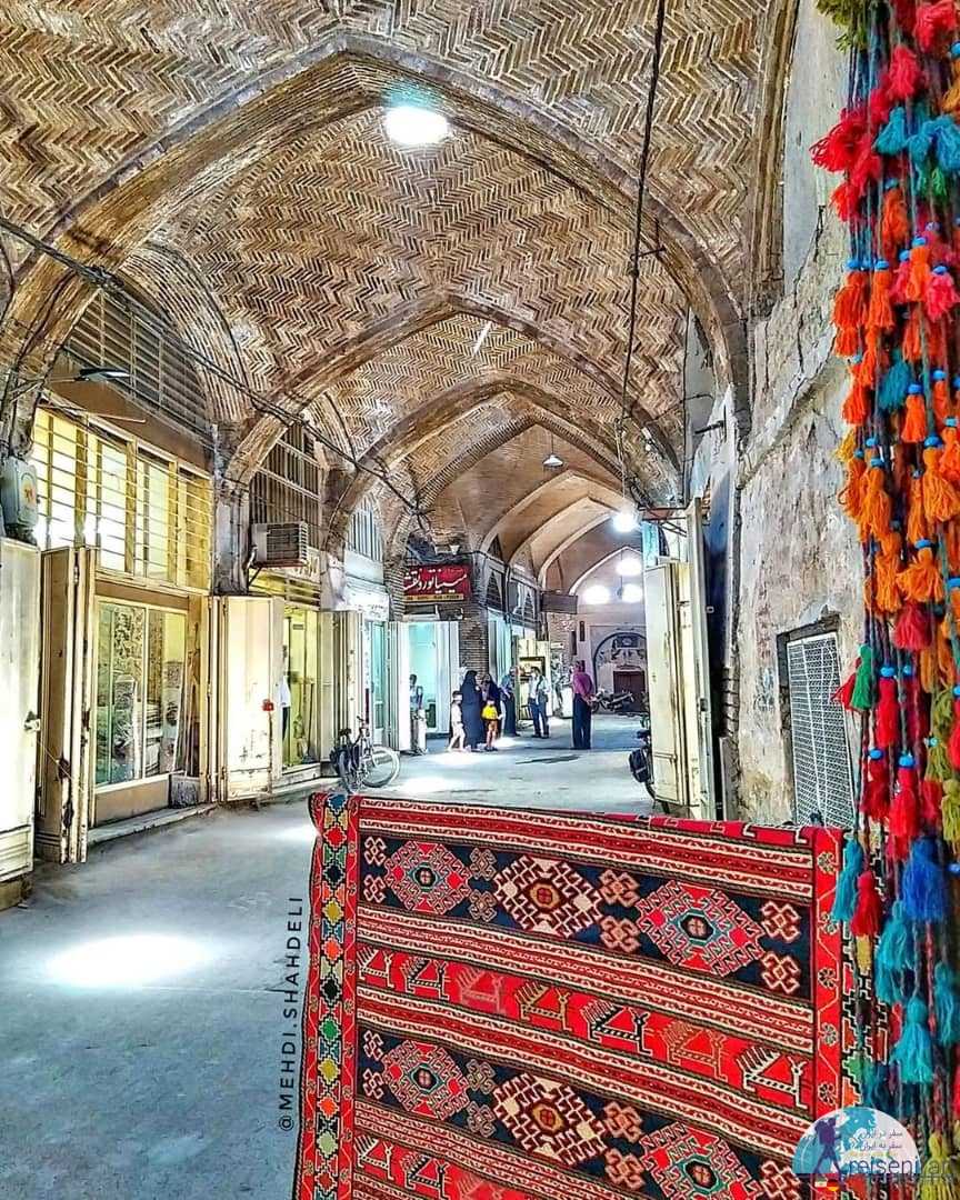 بازار فرش شهر اصفهان