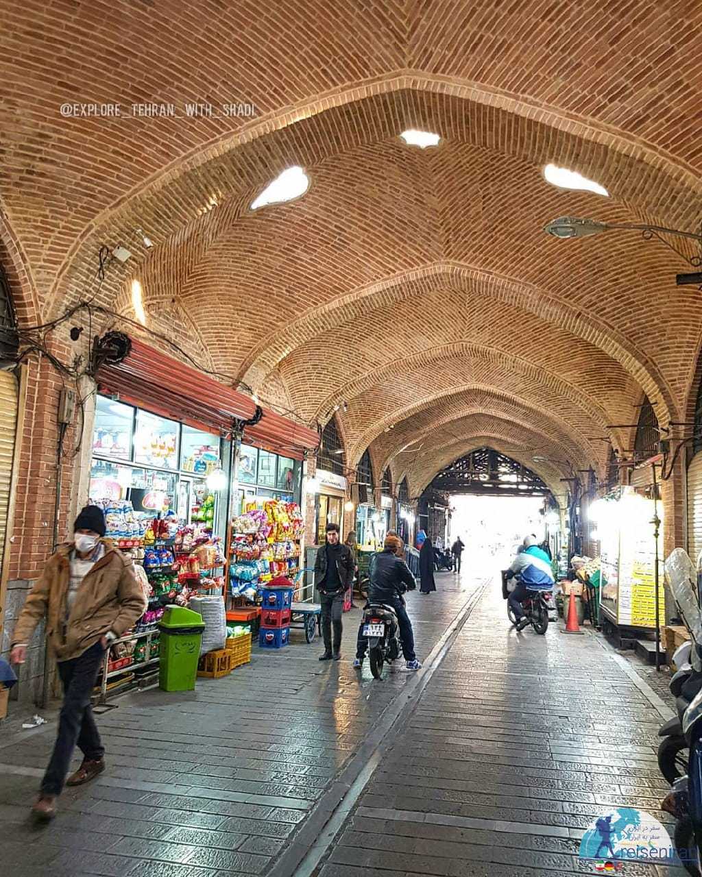 فضای بازارچه شاپور تهران
