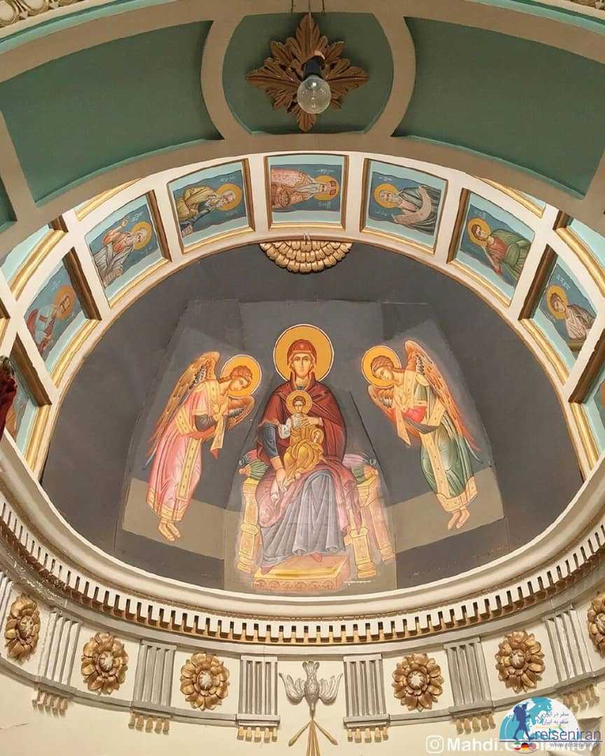 نقاشی های کلیسای ارتدوکس یونانی سنت مری تهران