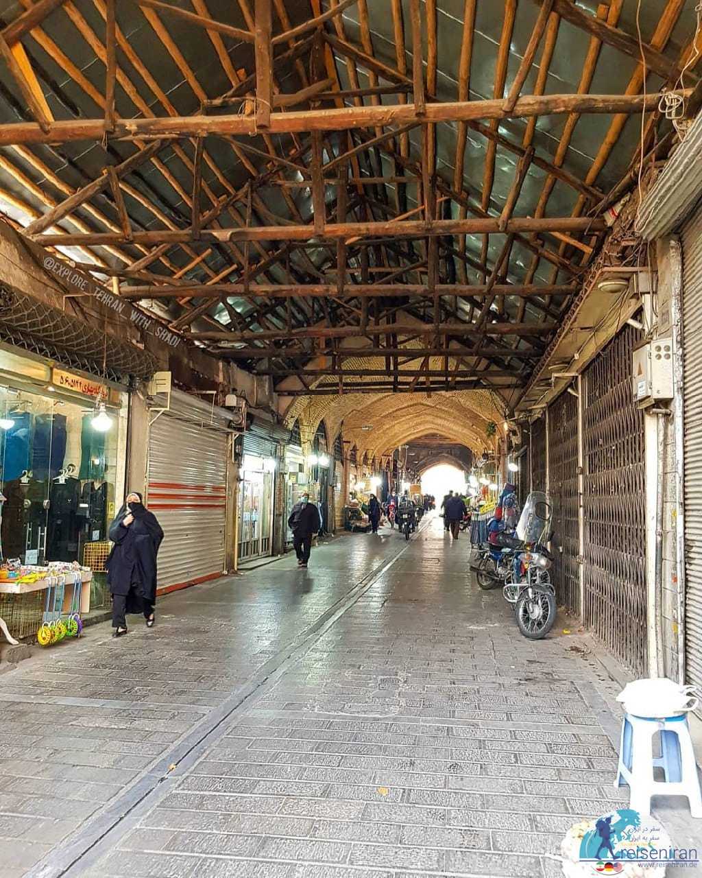 سقف بازارچه شاپور