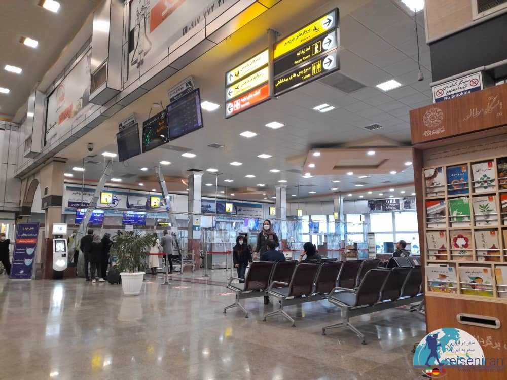 سالن فرودگاه شهر بوشهر
