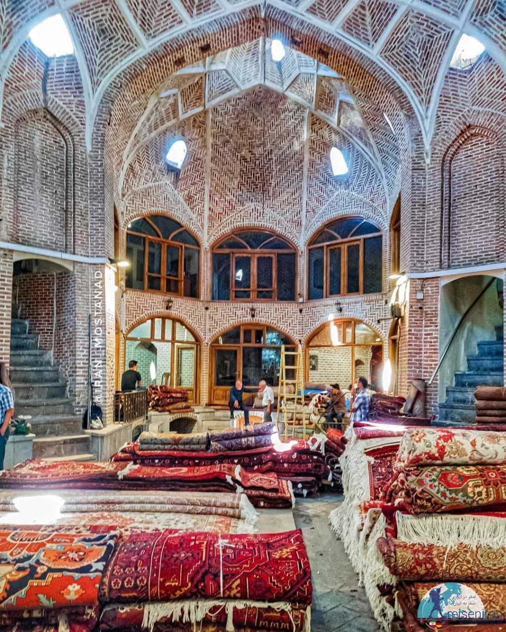 سرای فرش بازار تاریخی تبریز