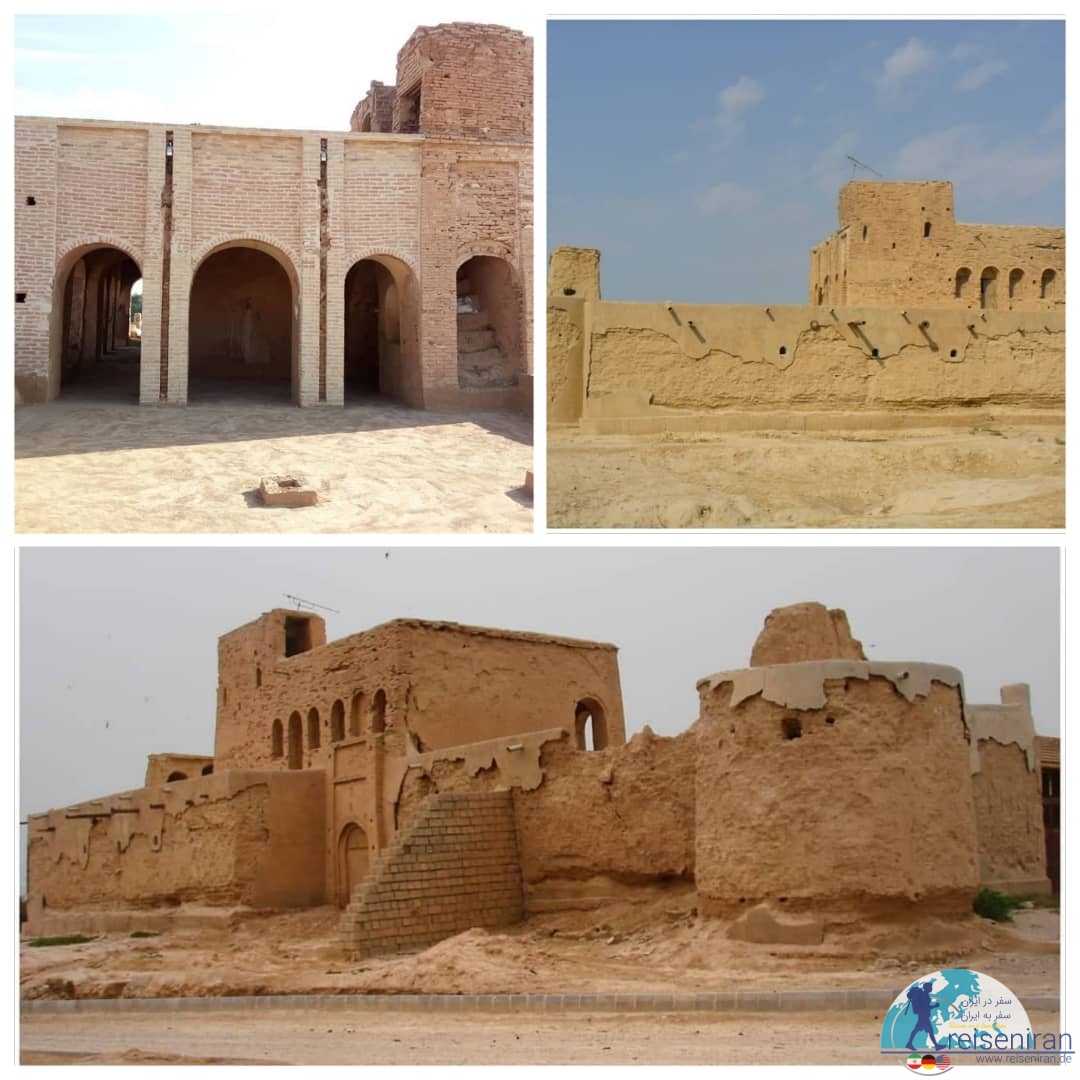 قلعه حسین خان افشار روستای درخزینه شوشتر