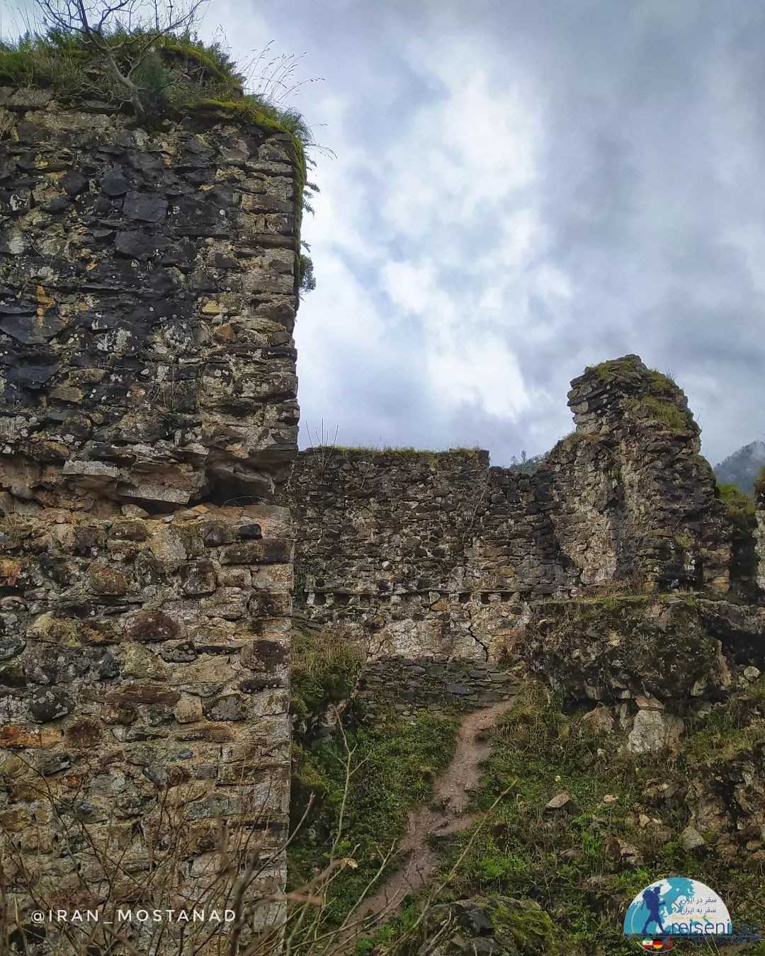 عکس قلعه گردن رودسر