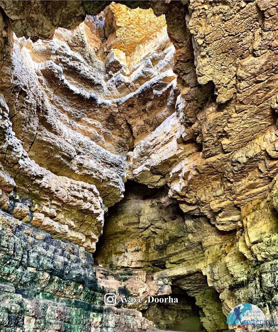 نماهای مختلف از غار هوتو
