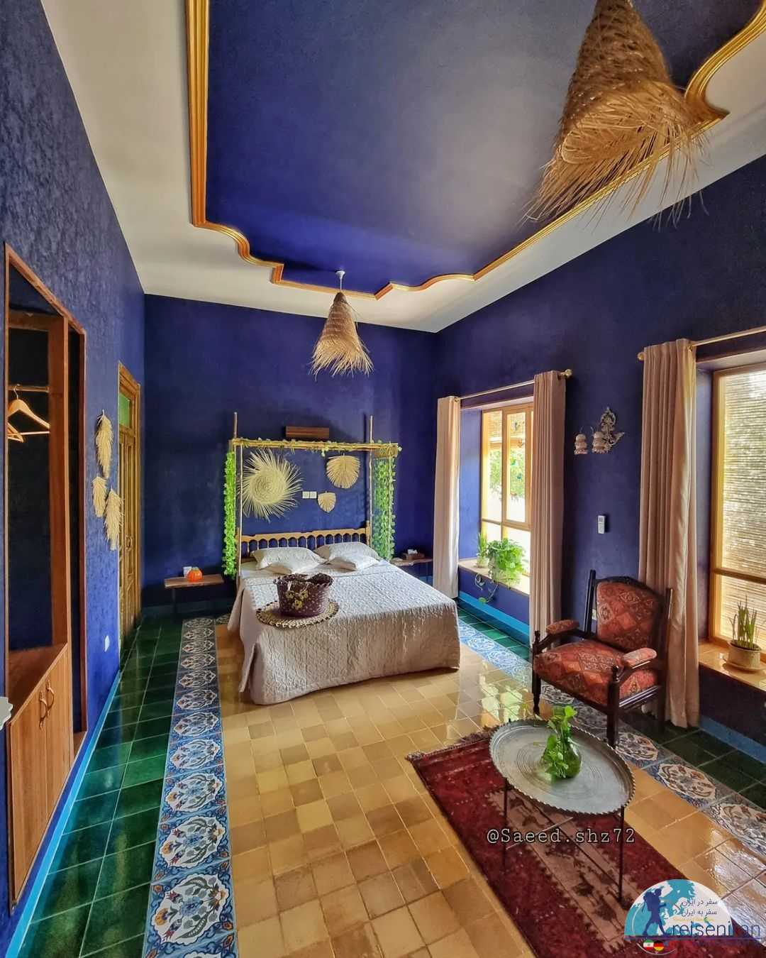 اتاق بوتیک هتل شاباجی شیراز