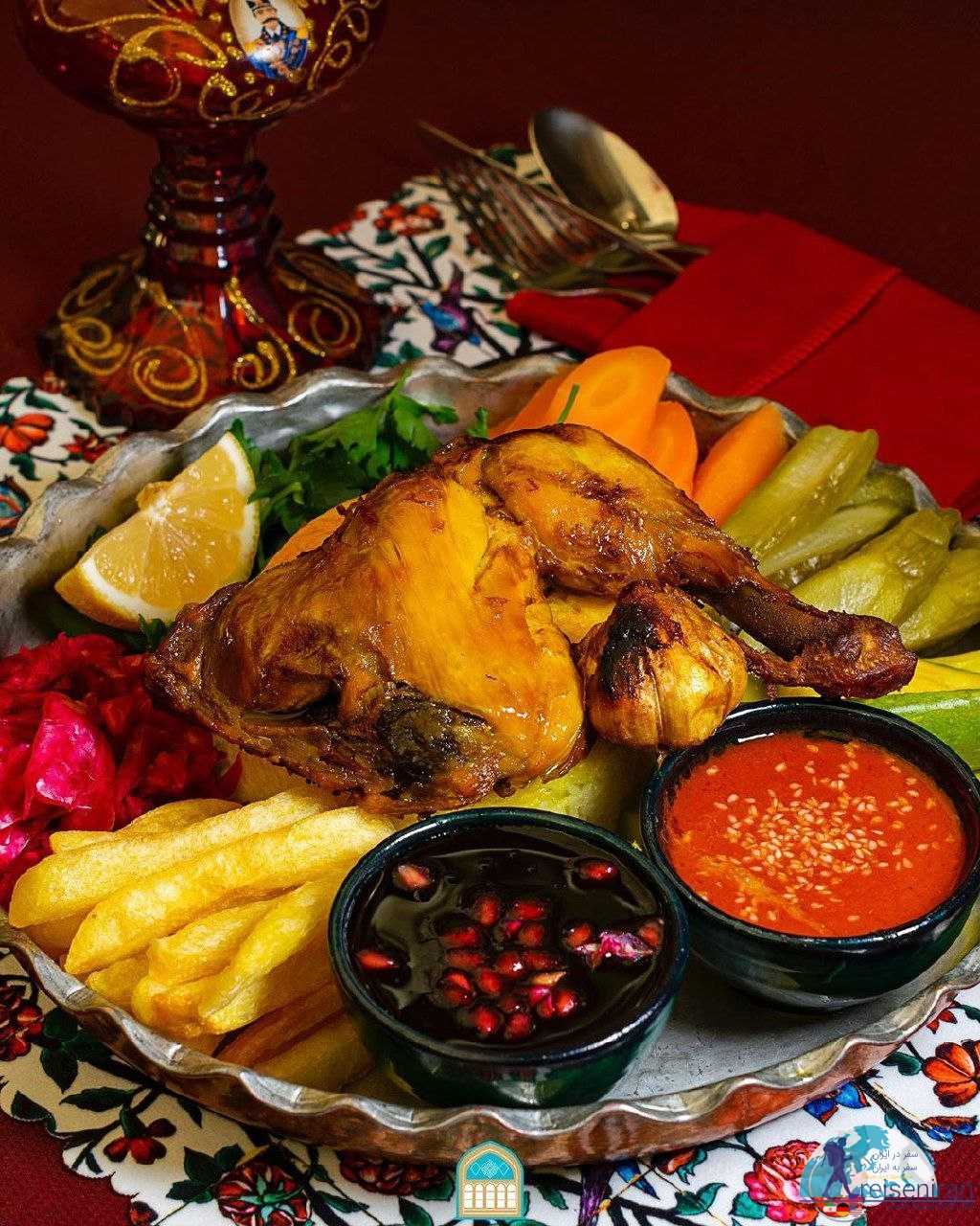 غذا رستوران همدم السلطنه اصفهان