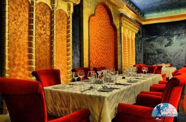 رستوران فیروزه هتل مجلل درویشی