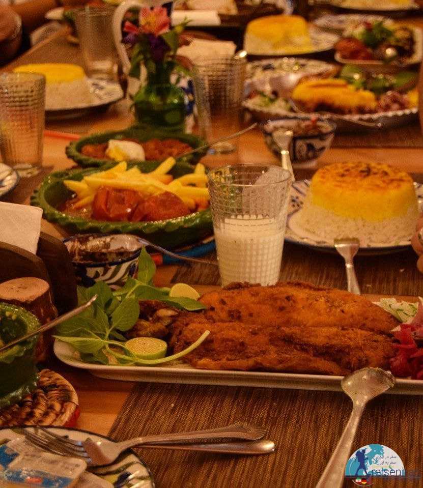 منو رستوران گیله گل تهران