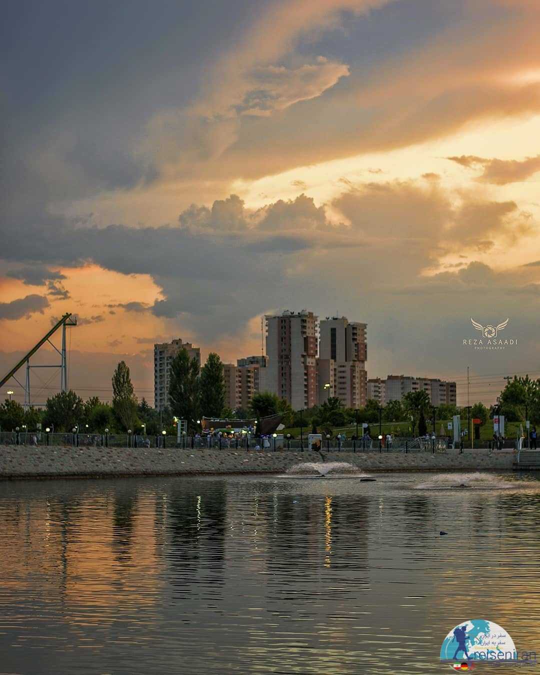 تصویر دریاچه چیتگر تهران