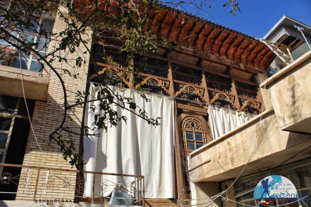 نمای بیرونی خانه داروغه شیراز