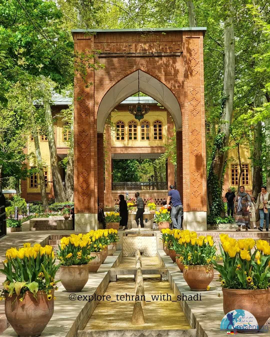 تصویر باغ ایرانی